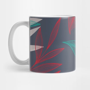 Pattern with tropical plants Mug